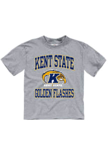 Kent State Golden Flashes Toddler Grey No 1 Short Sleeve T-Shirt