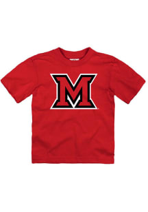 Miami RedHawks Toddler Red Primary Logo Short Sleeve T-Shirt