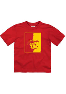 Pitt State Gorillas Toddler Red Primary Logo Short Sleeve T-Shirt