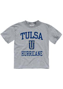 Tulsa Golden Hurricane Toddler Grey No 1 Short Sleeve T-Shirt