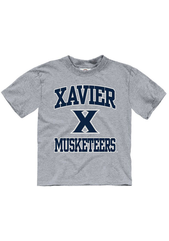 Xavier Musketeers Toddler Grey No 1 Short Sleeve T-Shirt