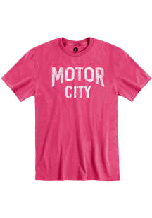 Rally Detroit  Motor City Short Sleeve T Shirt