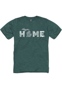 Michigan Green Home Short Sleeve Fashion T Shirt