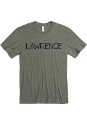 Rally Lawrence Olive Disconnected Short Sleeve Fashion T Shirt