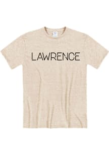 Rally Lawrence Oatmeal Disconnected Short Sleeve Fashion T Shirt