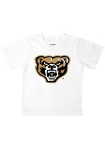 Oakland University Golden Grizzlies Infant Primary Logo Short Sleeve T-Shirt White