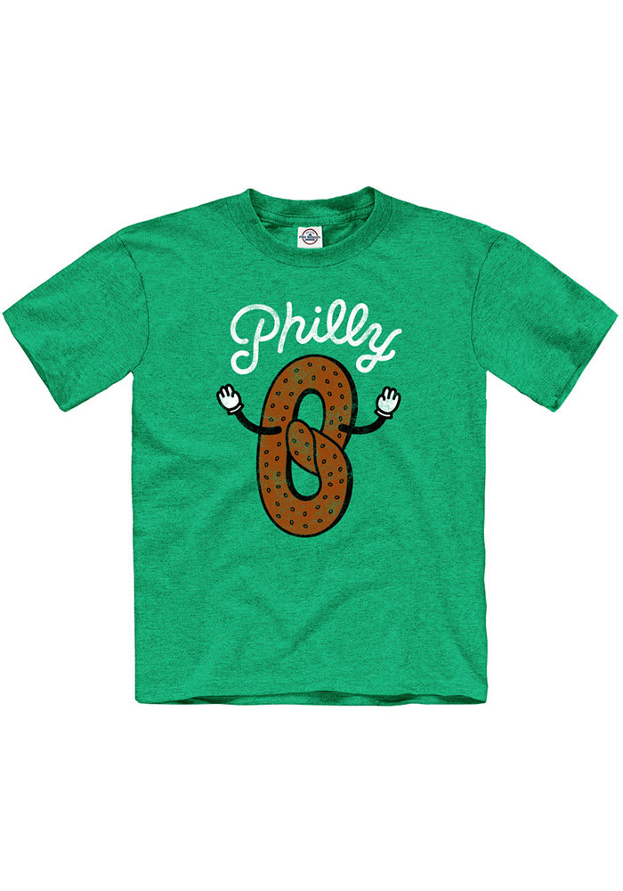 Philadelphia Youth Green Pretzel Short Sleeve T-Shirt