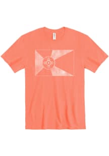 Wichita Orange Flag Short Sleeve Fashion T Shirt
