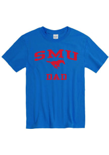 SMU Mustangs Blue Dad Short Sleeve T Shirt