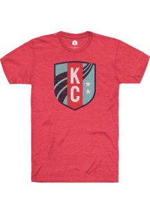 Rally KC Current Red Primary Short Sleeve Fashion T Shirt