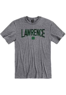 Lawrence Graphite Wordmark Shamrock Short Sleeve T-Shirt