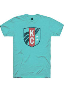 Rally KC Current Teal Primary Short Sleeve T Shirt