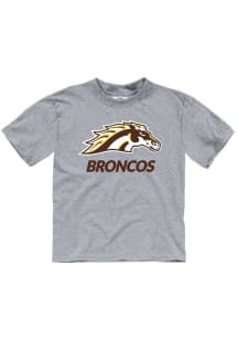 Western Michigan Broncos Toddler Grey Logo Short Sleeve T-Shirt