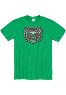 Missouri State Bears Kelly Green Primary Team Logo Short Sleeve T Shirt