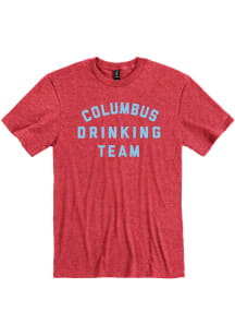 Columbus Steel Blue Drinking Team Short Sleeve T-Shirt