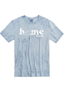 Kentucky Ocean Home State Shape Short Sleeve T-Shirt