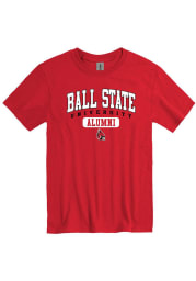 Ball State Cardinals Cardinal Alumni Pill Short Sleeve T Shirt