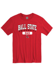 Ball State Cardinals Cardinal Dad Pill Short Sleeve T Shirt