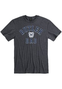 Butler Bulldogs Charcoal Dad Number One Short Sleeve T Shirt