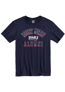 Robert Morris Colonials Navy Blue Alumni No1 Short Sleeve T Shirt