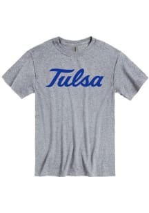 Tulsa Golden Hurricane Grey Rally Loud Short Sleeve T Shirt