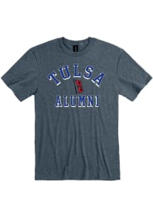 Tulsa Golden Hurricane Grey Alumni Short Sleeve T Shirt