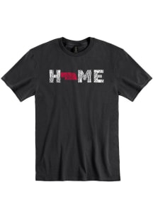 Nebraska Black HOME Short Sleeve T Shirt