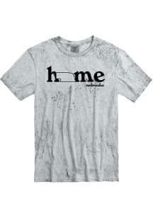 Nebraska Grey HOME Short Sleeve T Shirt