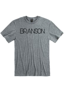 Branson Graphite Disconnected Short Sleeve Fashion T Shirt