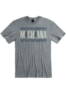 South Bend Grey Michiana Short Sleeve Fashion T Shirt