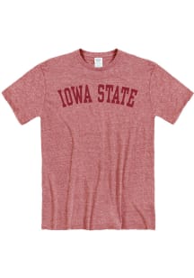Iowa State Cyclones Cardinal Arch Name Short Sleeve Fashion T Shirt