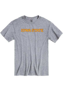 Iowa State Cyclones Grey Rally Loud Short Sleeve T Shirt