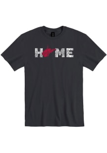 West Virginia Black Home Short Sleeve Fashion T Shirt
