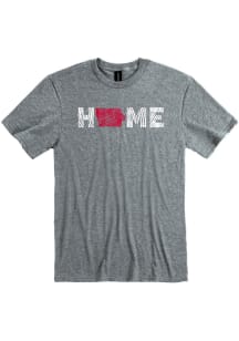 Iowa Grey Home Short Sleeve Fashion T Shirt
