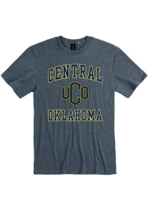 Central Oklahoma Bronchos Charcoal Number One Design Short Sleeve Fashion T Shirt