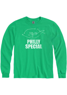 Philadelphia Kelly Green Philly Special Long Sleeve T Shirt