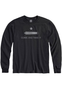 Texas Black Come and Take It Long Sleeve T Shirt