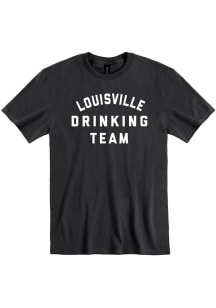 Louisville Black Drinking Team Short Sleeve T Shirt