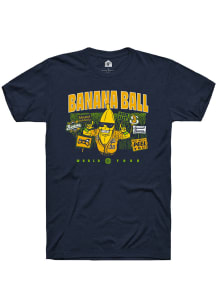 Rally Savannah Bananas Navy Blue Banana Land Short Sleeve T Shirt