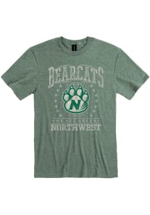 Northwest Missouri State Bearcats Olive Dusted Short Sleeve T Shirt