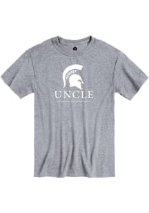 Michigan State Spartans Grey Rally Uncle Short Sleeve T Shirt