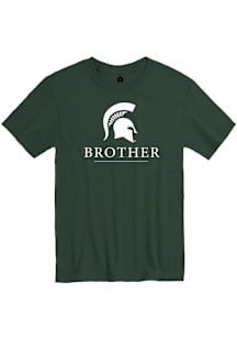Rally Michigan State Spartans Green Brother Design Short Sleeve T Shirt