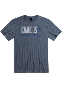 Washburn Ichabods Navy Blue Vision Sport Short Sleeve T Shirt