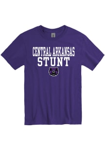 Central Arkansas Bears Purple STUNT Short Sleeve T Shirt