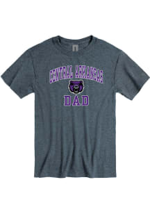Central Arkansas Bears Charcoal Number One Dad Short Sleeve T Shirt