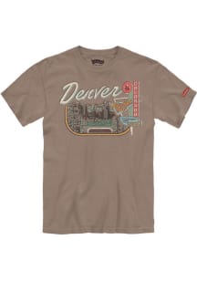 Denver Brown Mile High City Short Sleeve T Shirt
