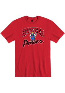 Rally Nebraska Cornhuskers Red Husker Power No 1 Short Sleeve T Shirt