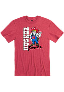 Rally Nebraska Cornhuskers Red Husker Power Short Sleeve T Shirt
