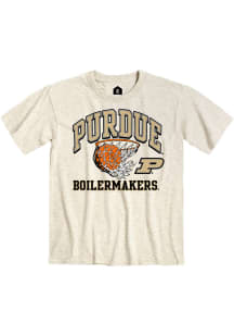 Rally Purdue Boilermakers Youth Black Basketball Short Sleeve T-Shirt