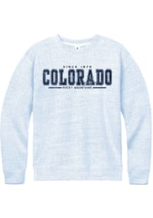 Colorado Mens Blue Since 1876 Long Sleeve Crew Sweatshirt